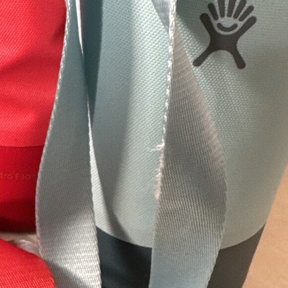 Set Of 3 Hydro Flask Travel Slings For 32oz Bottles - Red, Grey, Aqua - Picture 7 of 8